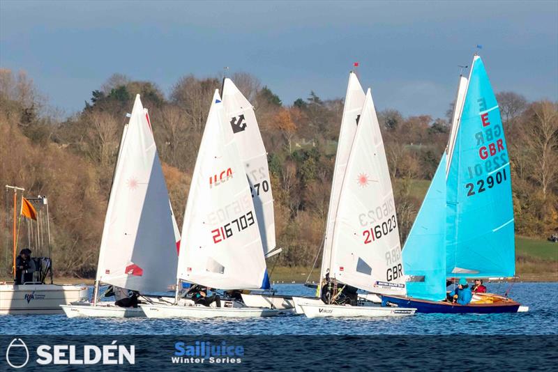 Seldén SailJuice Winter Series: Fernhurst Books Draycote Dash photo copyright Tim Olin / www.olinphoto.co.uk taken at Draycote Water Sailing Club and featuring the Dinghy class