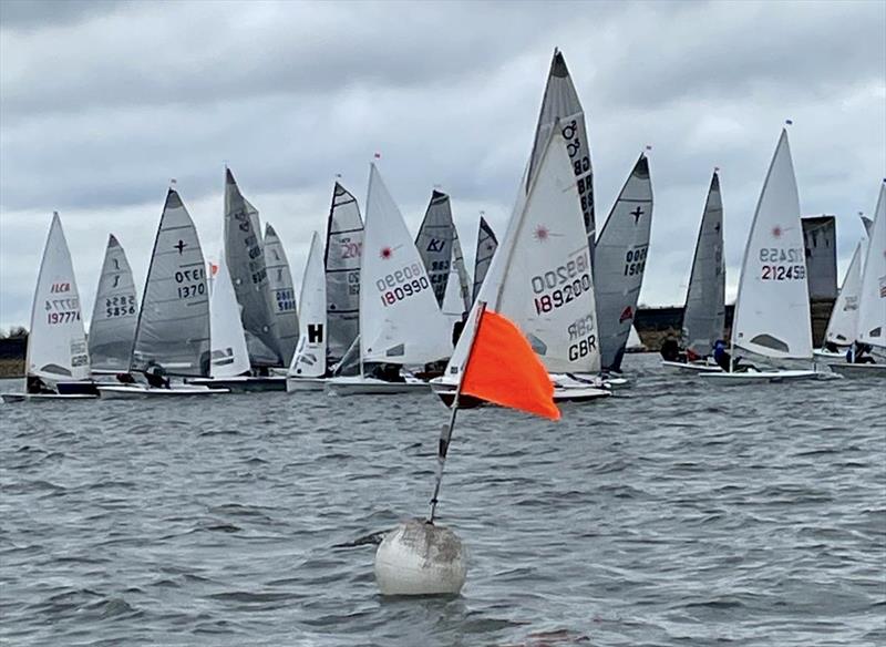 2024 Burton Blizzard: Exciting Finale of East Midlands Mini-Series with Dinghy and Windsurfer Racing