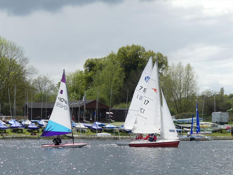 Dinghy sailing at SESCA photo copyright Mike Steele taken at St Edmundsbury Sailing & Canoeing Association and featuring the Dinghy class