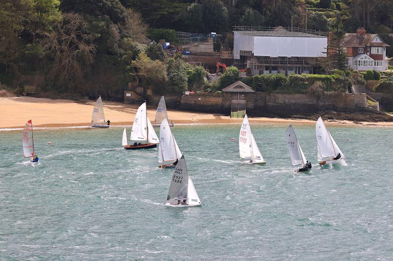 Salcombe Yacht Club Spring Series Race 6 photo copyright Lucy Burn taken at Salcombe Yacht Club and featuring the Dinghy class
