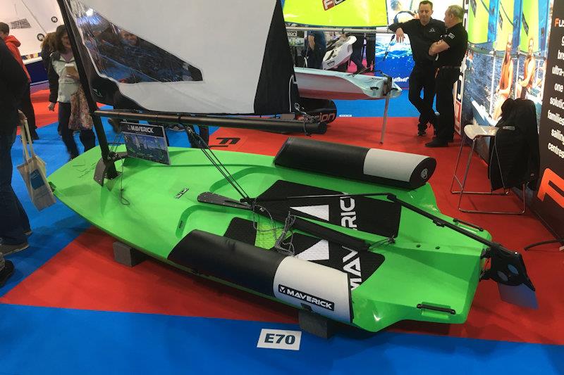 Maverick on display at the RYA Dinghy & Watersports Show 2023