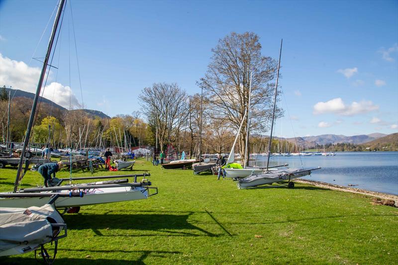 Ullswater Yacht Club Daffodil Regatta photo copyright Tim Olin / www.olinphoto.co.uk taken at Ullswater Yacht Club and featuring the Dinghy class