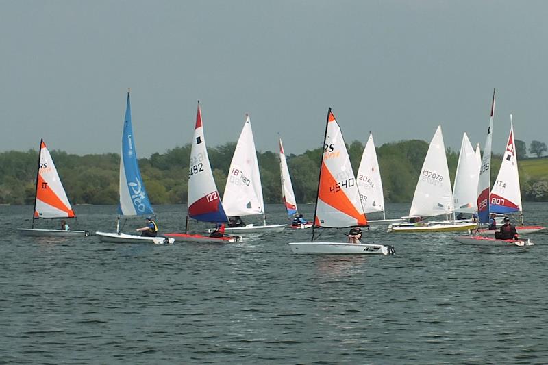 P&B Northamptonshire Youth Series at Middle Nene photo copyright Wilf Kunze taken at Middle Nene Sailing Club and featuring the Dinghy class
