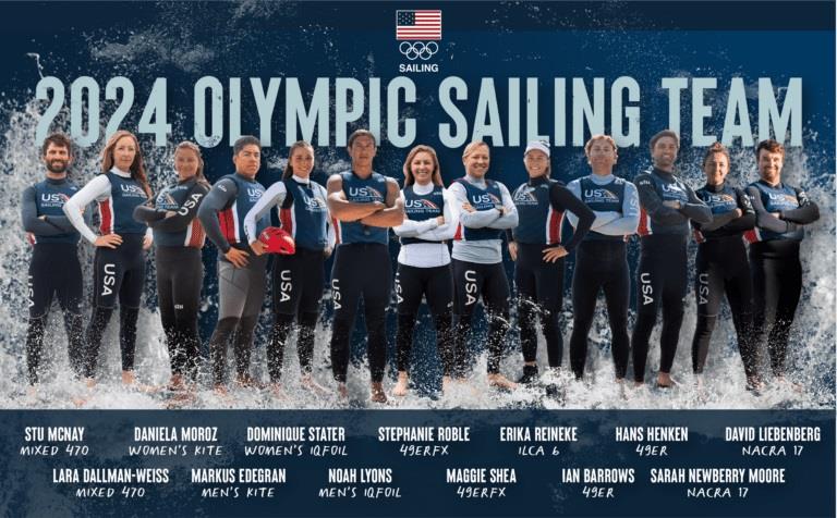 Paris 2024 U.S. Olympic Sailing team roster finalized photo copyright US Sailing Team taken at  and featuring the Dinghy class