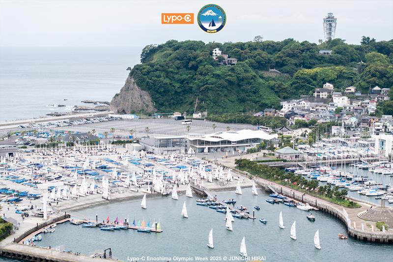 2025 Lypo-C Enoshima Olympic Week photo copyright Junichi Hirai taken at  and featuring the Dinghy class