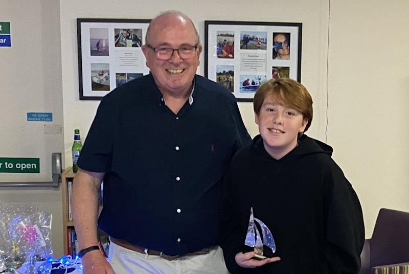Junior race winner - S2S Race at Leigh & Lowton photo copyright Richard Catchpole taken at Leigh & Lowton Sailing Club and featuring the Dinghy class