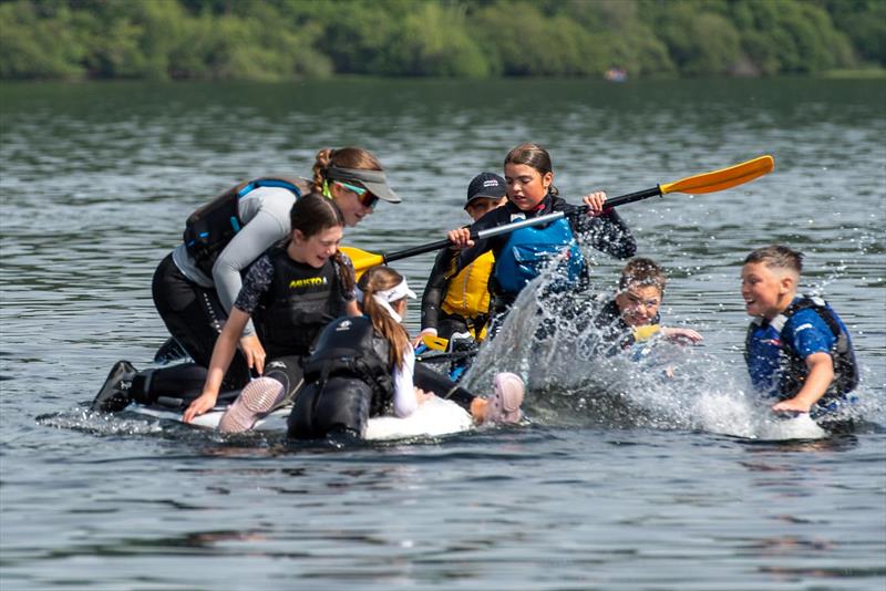 Water games - North Region Youth & Junior Championship 2025 at Ullswater - photo © Dave Wood