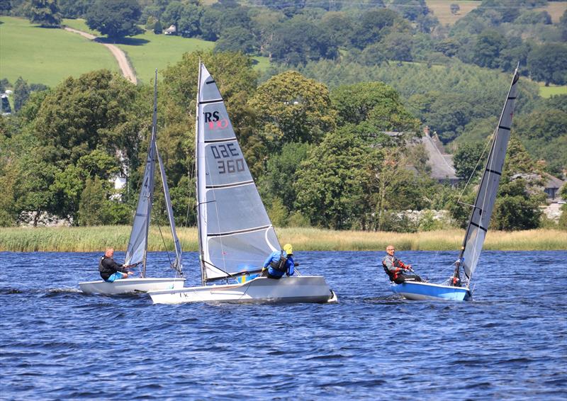 Border Counties Midweek Sailing Series at Bala photo copyright John Hunter taken at Bala Sailing Club and featuring the Dinghy class