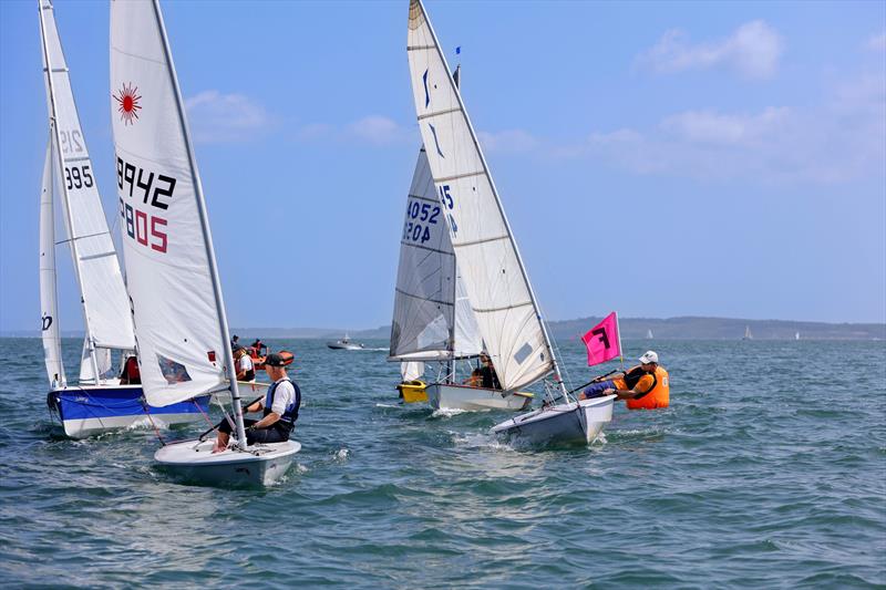 Sunday at the Keyhaven Regatta 2025 photo copyright Sean Jardine taken at Keyhaven Yacht Club and featuring the Dinghy class