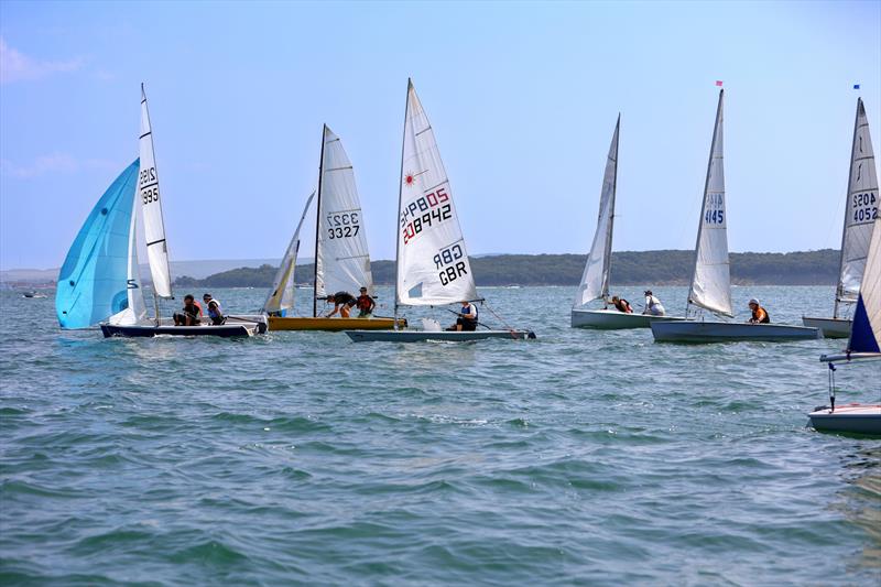 Sunday at the Keyhaven Regatta 2025 photo copyright Sean Jardine taken at Keyhaven Yacht Club and featuring the Dinghy class