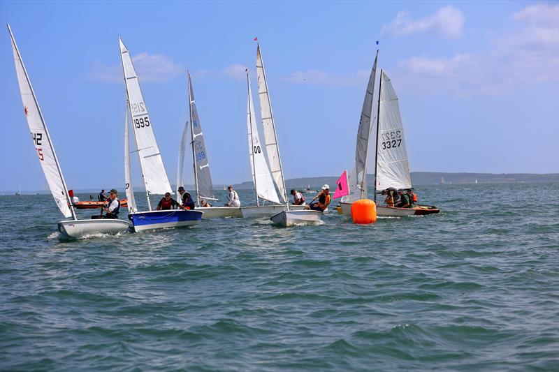 Sunday at the Keyhaven Regatta 2025 photo copyright Sean Jardine taken at Keyhaven Yacht Club and featuring the Dinghy class