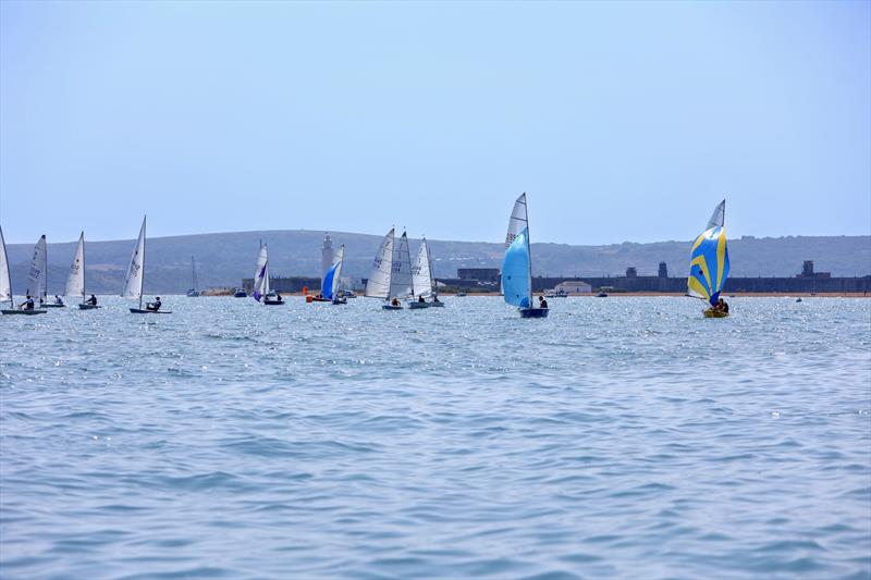 Sunday at the Keyhaven Regatta 2025 photo copyright Sean Jardine taken at Keyhaven Yacht Club and featuring the Dinghy class