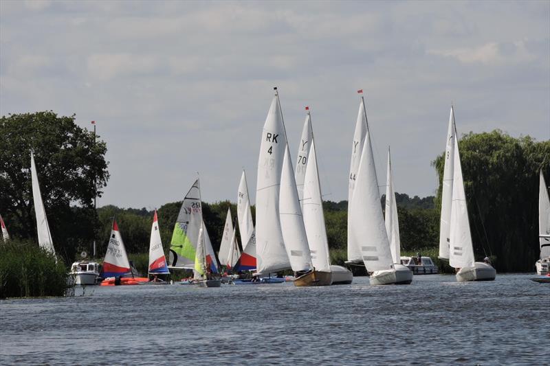 Horning Sailing Club Regatta Week photo copyright Holly Hancock taken at Horning Sailing Club and featuring the Dinghy class