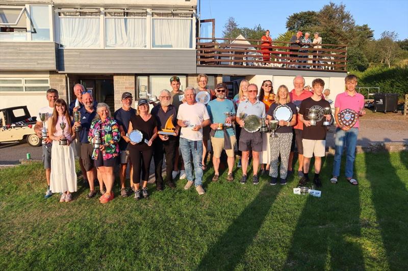 All the winners - Kippford Week at Solway - photo © Nicola McColm