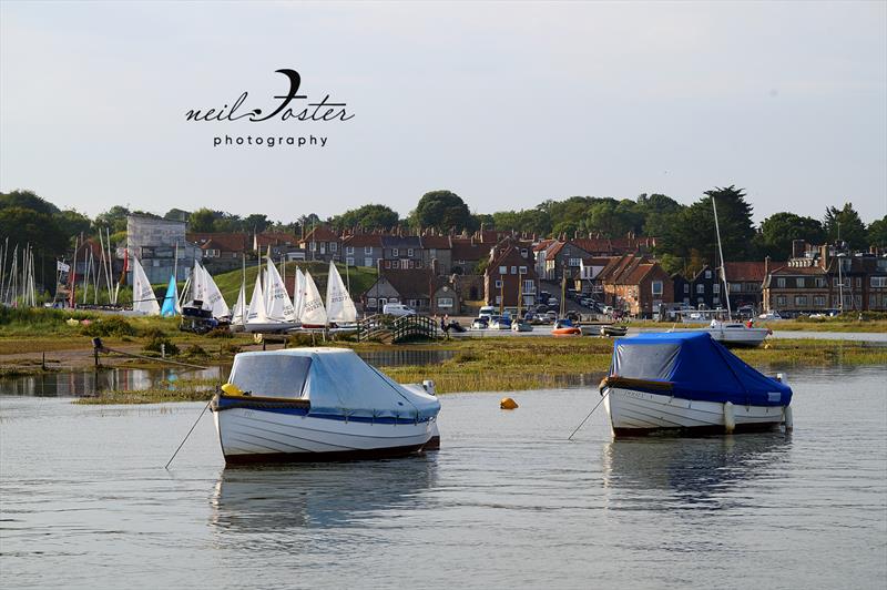 North West Norfolk Sailing Week 2025 photo copyright Neil Foster / www.wfyachting.com taken at Blakeney Sailing Club and featuring the Dinghy class