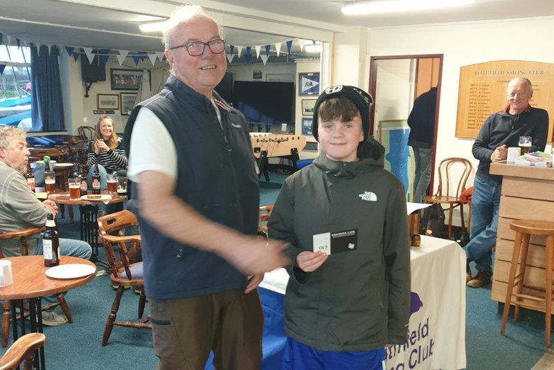 Blithfield Barrel 2025/26 - Week 1 photo copyright Nick Woodhead taken at Blithfield Sailing Club and featuring the Dinghy class