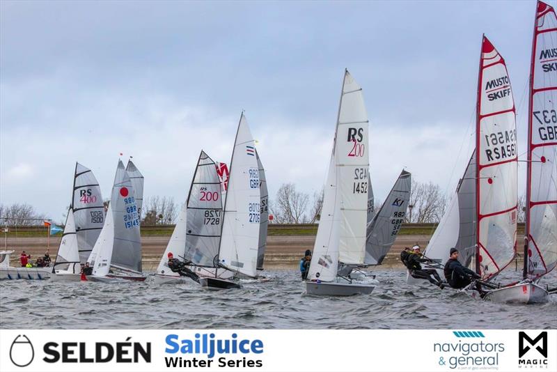 Sailing Chandlery Datchet Flyer in the Seldén Sailjuice Winter Series - photo © Tim Olin / www.olinphoto.co.uk