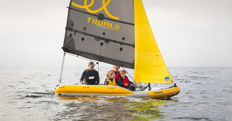 Tiwal 2XL inflatable sailboat photo copyright Tiwal taken at  and featuring the Dinghy class
