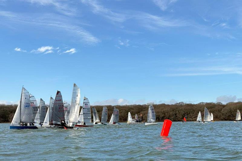 Chichester YC 2026 Snowflake Series day 4 photo copyright Stephen Green taken at Chichester Yacht Club and featuring the Dinghy class