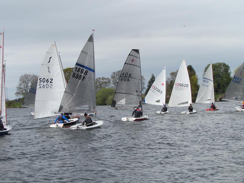 Border Counties Series at Nantwich photo copyright Brian Herring taken at Nantwich & Border Counties Sailing Club and featuring the Dinghy class