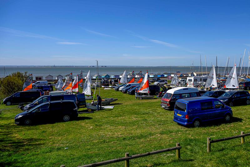 Beastie Tour makes it to Thorpe Bay photo copyright David Maynard / www.alleycatphotographer.com taken at Thorpe Bay Yacht Club and featuring the Dinghy class