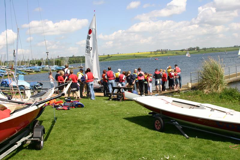 Northampton Sailing Club Open Day photo copyright Northampton Sailing Club taken at Northampton Sailing Club and featuring the Dinghy class