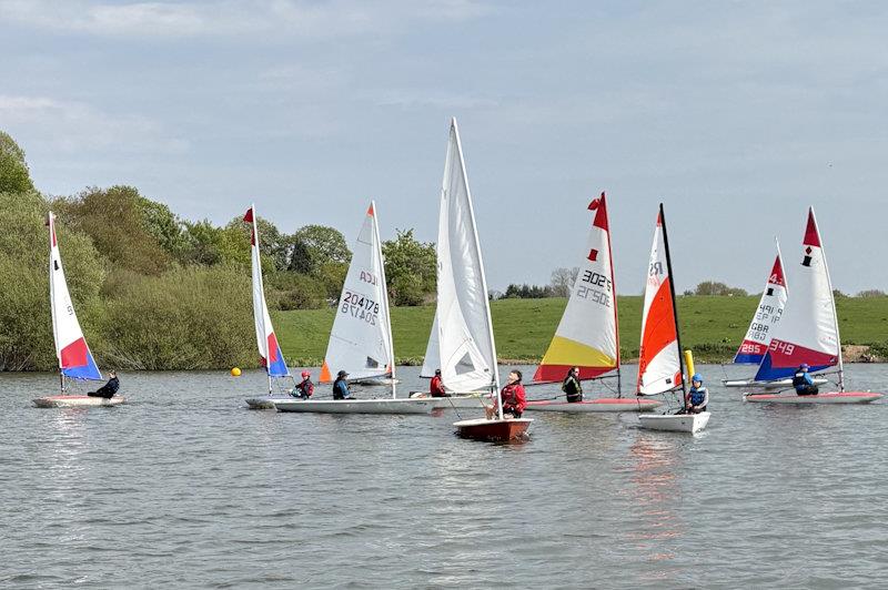 Young sailors compete in Dragon Series at Gresford photo copyright GSC taken at Gresford Sailing Club and featuring the Dinghy class