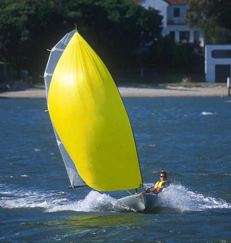 Jim Close sending the mighty X3 photo copyright Jim Close taken at  and featuring the Dinghy class