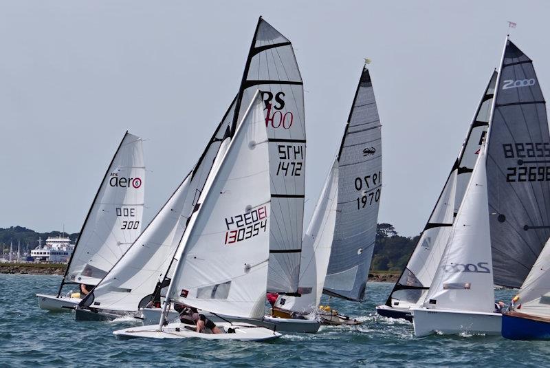 Lymington Town SC 80th Anniversary Celebrations photo copyright Heather Chipperfield taken at Lymington Town Sailing Club and featuring the Dinghy class