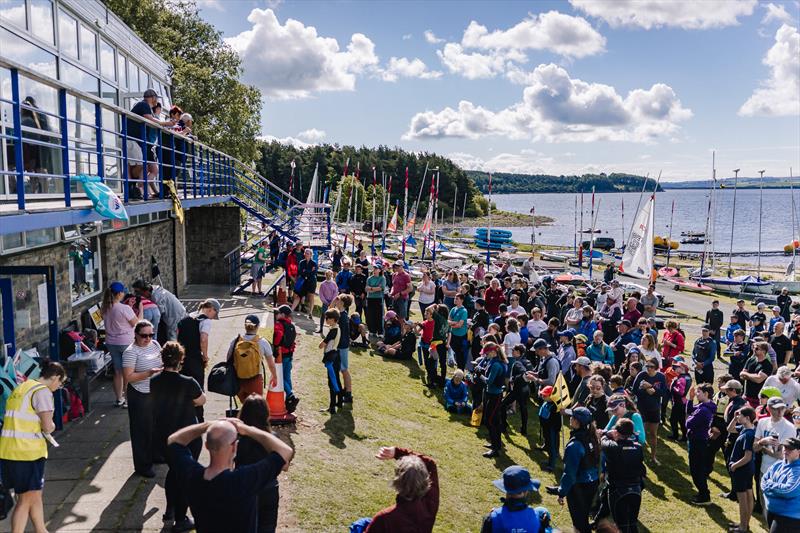 Briefing - NEYYSA North Region Youth & Junior Championships at Derwent Reservoir photo copyright Antoni Mamaandja taken at Derwent Reservoir Sailing Club and featuring the Dinghy class