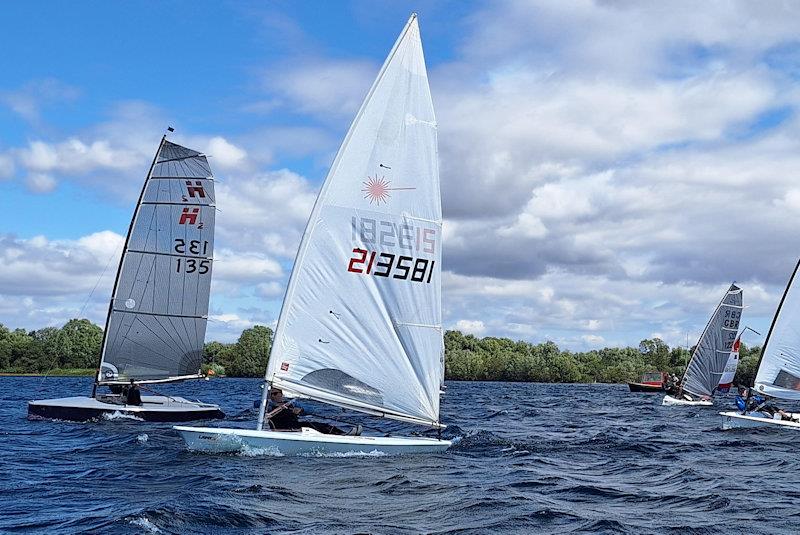 Commodore's Cup at Hunts photo copyright Stuart Brown taken at Hunts Sailing Club and featuring the Dinghy class