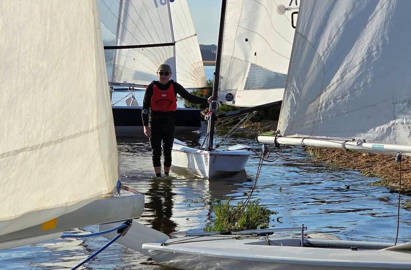 Waiting for the wind at Brancaster Staithe - North West Norfolk Week 2026 photo copyright Helen Macvean taken at Brancaster Staithe Sailing Club and featuring the Dinghy class