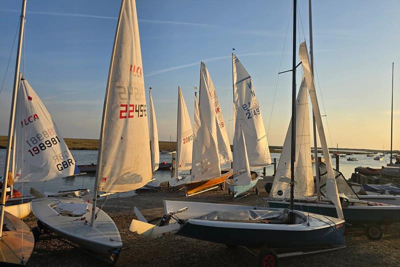 Getting ready to launch at Overy Staithe - North West Norfolk Week 2026 - photo © Helen Macvean