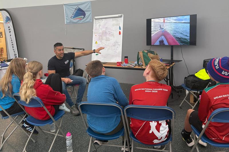 Welsh squad training at Plas Heli - photo © RYA Cymru Wales 