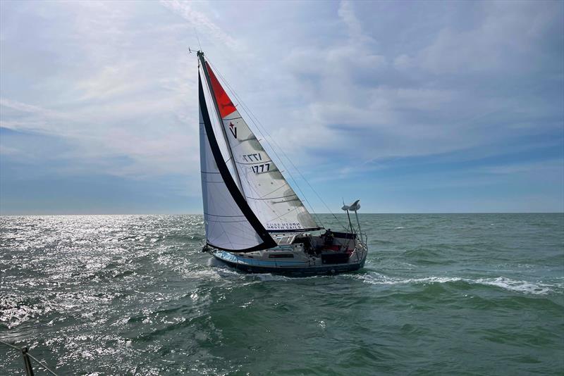 Jazz Turner is part way through Project FEAR - a circumnavigation of the British Isles raising money for Sailability photo copyright Project FEAR taken at Newhaven & Seaford Sailing Club and featuring the Disabled class