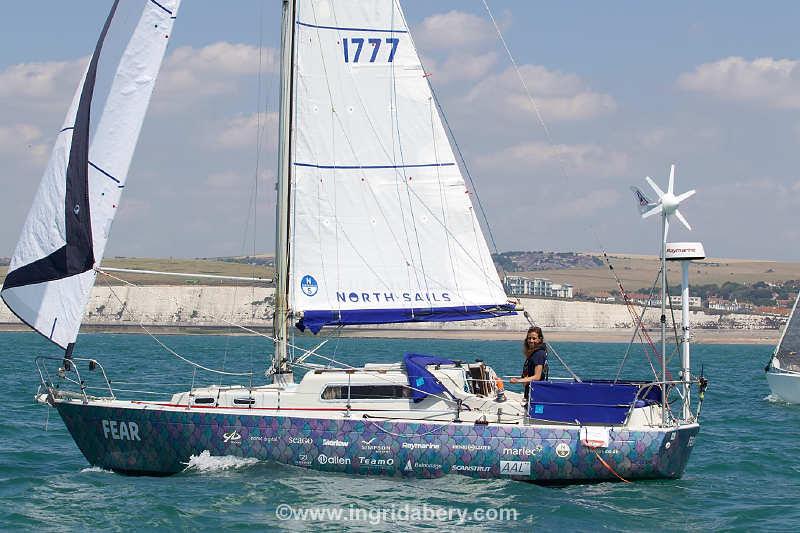Jazz Turner completes Project FEAR - her solo, unassisted, circumnavigation of the British Isles & Ireland photo copyright Ingrid Abery / www.ingridabery.com taken at Brighton Marina Yacht Club and featuring the Disabled class
