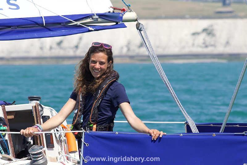 Jazz Turner completes Project FEAR - her solo, unassisted, circumnavigation of the British Isles & Ireland photo copyright Ingrid Abery / www.ingridabery.com taken at Brighton Marina Yacht Club and featuring the Disabled class