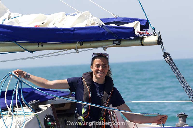 Jazz Turner completes Project FEAR - her solo, unassisted, circumnavigation of the British Isles & Ireland photo copyright Ingrid Abery / www.ingridabery.com taken at Brighton Marina Yacht Club and featuring the Disabled class