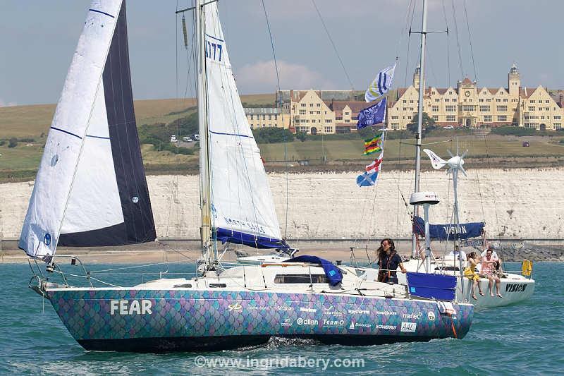 Jazz Turner completes Project FEAR - her solo, unassisted, circumnavigation of the British Isles & Ireland photo copyright Ingrid Abery / www.ingridabery.com taken at Brighton Marina Yacht Club and featuring the Disabled class