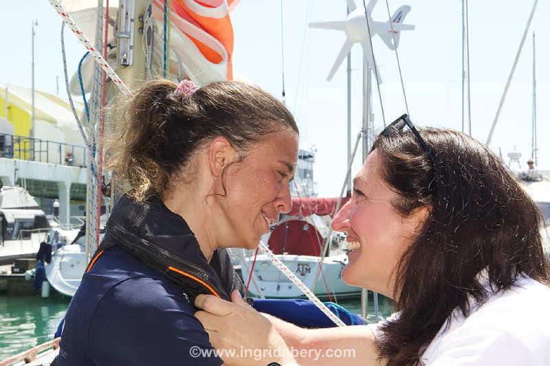 Jazz Turner completes Project FEAR - her solo, unassisted, circumnavigation of the British Isles & Ireland photo copyright Ingrid Abery / www.ingridabery.com taken at Brighton Marina Yacht Club and featuring the Disabled class