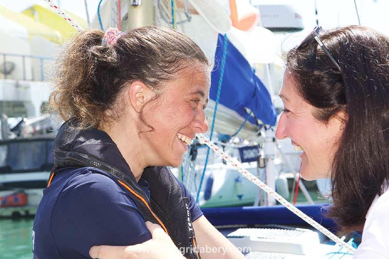 Jazz Turner completes Project FEAR - her solo, unassisted, circumnavigation of the British Isles & Ireland photo copyright Ingrid Abery / www.ingridabery.com taken at Brighton Marina Yacht Club and featuring the Disabled class