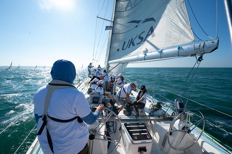 From recovery to racing Round the Island - these sailors benefit from Stride Forward charity's help photo copyright Matt Dickens taken at Island Sailing Club, Cowes and featuring the Disabled class