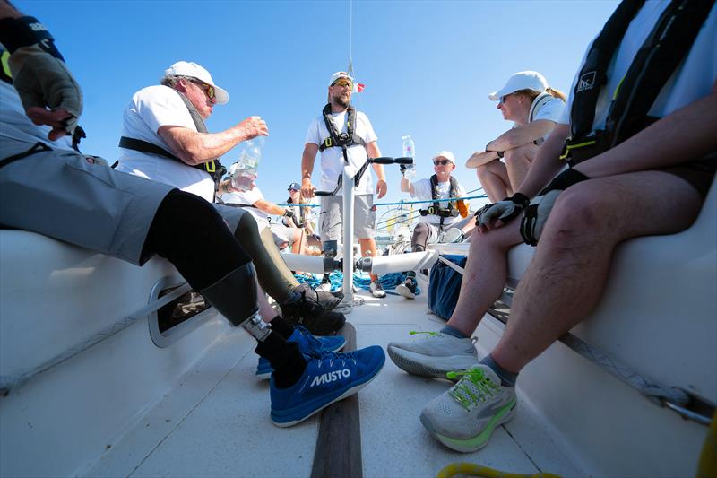 From recovery to racing Round the Island - these sailors benefit from Stride Forward charity's help photo copyright Matt Dickens taken at Island Sailing Club, Cowes and featuring the Disabled class