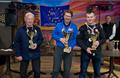 European bronze fleet podium - DN World and European Championships in Poland