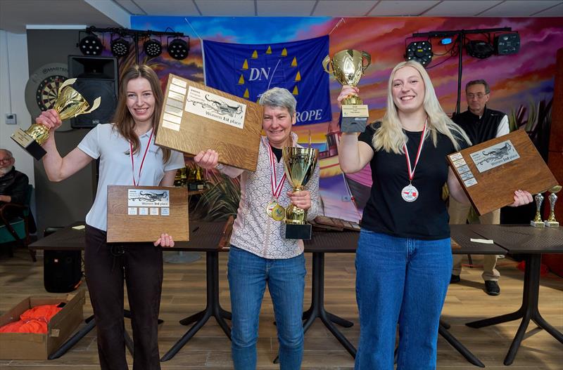 Women's podium - DN World and European Championships in Poland - photo © Gwidon Libera