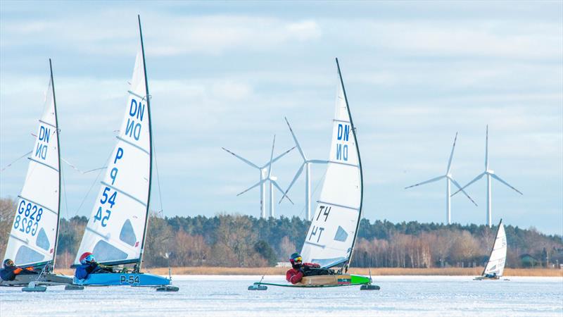 DN World and European Championships in Poland photo copyright ROLALORA taken at  and featuring the DN Ice Yacht class