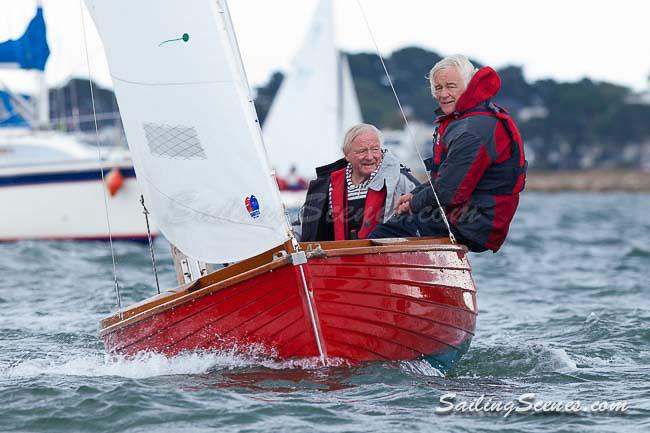 Poole Week 2014 photo copyright David Harding / www.sailingscenes.com taken at Parkstone Yacht Club and featuring the Dolphin class