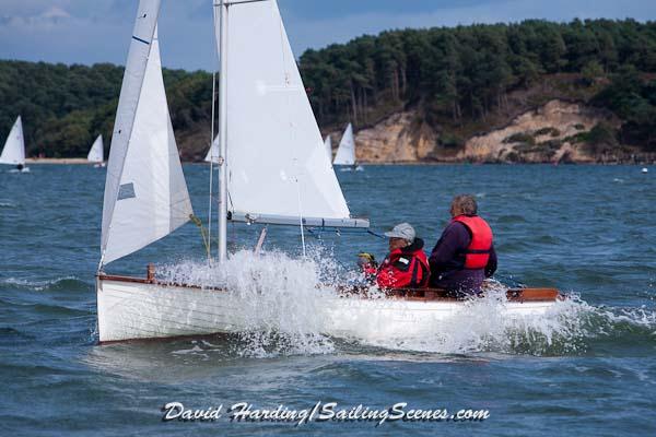 Poole Week 2012 photo copyright David Harding / www.sailingscenes.co.uk taken at Parkstone Yacht Club and featuring the Dolphin class