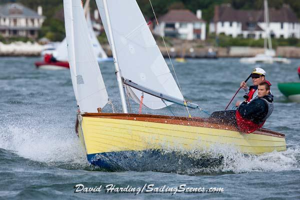 Poole Week 2012 photo copyright David Harding / www.sailingscenes.co.uk taken at Parkstone Yacht Club and featuring the Dolphin class