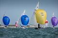 Dragon fleet on day 3 of the Royal Thames Yacht Club 250th Anniversary Regatta